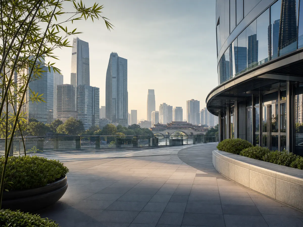 Editorial Chengdu city travel image for SinoScan48